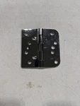 Deltana DE44058TT26 Full Mortise Hinge Pair, 4"X4" 5/8" Radius, Bright Chrome. Fixed Price $10.07.
