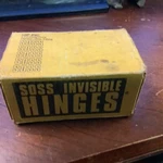 Soss Invisible Hinge Model 218 For 1-3/4" Thick Material 20 Minute Fire Rated.. Fixed Price $52.99.