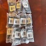 Cosmas Flat Door Hinge Black 3.5" X W/ 5/8" Radius Corners 37564 Set Of 12. Fixed Price $18.50.