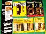 Vintage Door Hardware Double Lock Hinge Pin Security Strike Mixed Parts Lot Nos. Fixed Price $28.95.