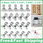 Pack Cabinet Door Hinges Overlay Soft Close Face Frame 105 Compact Handware. Fixed Price $22.00.