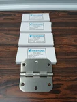 Deltana S35R510B Two Pack 5/8" Radius Mortise Hinge Satin Nickel Lot Of 4 Pairs!. Fixed Price $24.95.