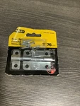 Vintage Stanley 75-7950 3" Barrel Bolt Zinc Plated CD1078 Nos. Fixed Price $9.95.