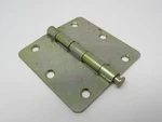 Stanley Door Hinge 3-1/2-IN Holes Rounded Corners. Fixed Price $7.75.