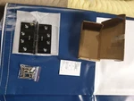 Baldwin Full Mortise Plain Bearing Hinge Square Corners. Fixed Price $17.00.