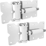 Self Closing Gate Hinges - White For Vinyl, Pvc And Plastic Fencing: .... Fixed Price $69.95.