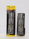 Set Of 2 Stanley Weathergard 6" Inch Padlockable Barrel Bolts, Preowned. Fixed Price $18.99.