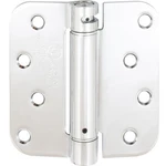 Self-closing Door Hinge, 4 Inches, 5/8" Radius Corner, Polished Chrome By Stone. Fixed Price $24.38.