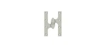 OK6040B Olive Knuckle 6" X 4" Hinge, Solid Brass (each) Brushed Nickel. Fixed Price $133.88.