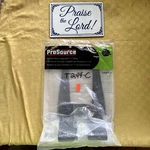 Pair Prosource Stainless Steel Hinge W/ 1-1/2'' Offset Black 1265065. Fixed Price $17.00.