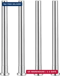 4 Pcs Door 3.5 Inches Silver Stainless Steel Hinges Pins Security Repl. Fixed Price $10.33.
