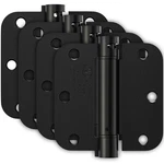 Bubxo 4-PACK 3.5" Self-closing Spring Door Hinges, Radius Corners, Adjustable,. Fixed Price $62.88.