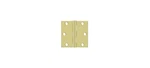 Deltana S33U3-R 3" X Square Hinge Polished Brass Pair. Fixed Price $8.63.