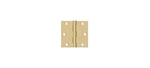 Deltana S33U4-R 3" X Square Hinge Brushed Brass Pair. Fixed Price $6.45.