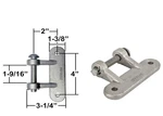 (pack 4) Buyers Products B2426EB Forged Hinge And B2429X Strap Set. Fixed Price $44.95.