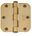 Emtek 96133US7, Radius Solid Brass Residential Duty Hinge, French Antique. Fixed Price $34.00.