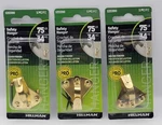 (3) Packs - Safety Picture Hangers 75LBS (34KG) Hillman 122390 New. Fixed Price $16.14.