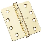 National Hardware N236-142 Hinge Standard Weight Template, 4", Bright Brass. Fixed Price $15.99.