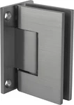 Brushed Satin Chrome Geneva Wall Mount Hinge With Full Back Plate. Fixed Price $175.99.