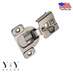 50 Pack (25 Pairs) 1/2" Overlay Soft Close Face Frame Compact Cabinet Hinge. Fixed Price $57.99.