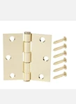 Lot Of 20 Everbilt In. Satin Brass Square Corner Door Hinges 237-042 (bb). Fixed Price $15.99.