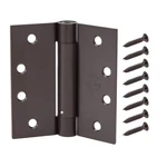 4-1/2 In. Square Radius Matte Black Adjustable Spring Hinge. Fixed Price $27.14.