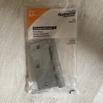 National Hardware 3-1/2-IN Chrome Mortise Door Hinge. Fixed Price $5.00.