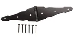 Everbilt 6 In. Black Heavy Duty Decorative Strap Hinge. Fixed Price $18.99.
