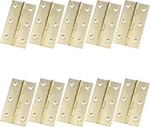 Semetall Golden Door Hinge 10 Pack 3 Solid Brass Butt Inch, Shiny. Fixed Price $32.55.