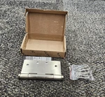 (qty 2) Baldwin 1040056I: In. X Square Corner Hinge Satin Nickel. Fixed Price $35.99.