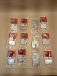 Lot Of 12 Everbilt Interior Door Hinges 1/2" Satin Nickel 5/8" Radius 316 505. Fixed Price $16.95.
