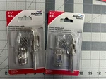 New 2-PACK Lot National Hardware N238-972 Sliding Door Latch 4" Nickel V800. Fixed Price $11.99.