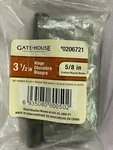 Gatehouse 3-1/2" (5/8" Radius) Oil-rubbed Bronze Door Hinges #0206721 New. Fixed Price $5.10.