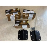 Zion Inches Matte Black Interior Door Heavy Duty Round Hinges 3" Hardware Lot. Fixed Price $27.99.
