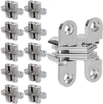 10 Packs Door Hinges Concealed Cross Invisible 180 Degree Hinge.... Fixed Price $27.67.