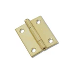 National Hardware 2 Brass-plated Door Hinge N141-879. Fixed Price $13.97.