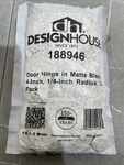3 Pack Matte Black Door Hinges 4 Inch Steel Water Resistant Easy Install. Fixed Price $10.80.