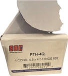 Sdc Security Door Controls PTH-4Q 4-CONDUCTOR 4.5X4.5 626 Metal Commercial Hinge. Fixed Price $110.00.