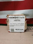 Design House Interior Door Hinges, 3.5 X In., Rounded, 5/8-IN. Radius,. Fixed Price $24.99.