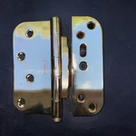 Stanley RD757AH 4 X Vert. & Horiz.adjustable Door Hinge Polished Brass. Fixed Price $25.62.