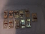 Lot Of 11 Gate House In., 1/4 Radius Hinges, Satin Brass, #0308909. Fixed Price $49.95.