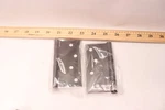 (2-PK) Emtek Square Corner Hinge Bronze/steel 4" X 91014MB. Fixed Price $9.45.