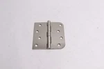 Onward Exterior Door Hinge Satin Nickel 5/8" Radius 4". Fixed Price $7.77.