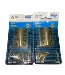 National Hardware 1996 Hinges Solid Brass Pack- 2" X 3/8 N211-375 V1802. Fixed Price $14.85.