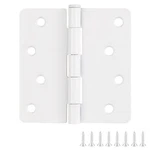 White Door Hinge Pack Of 6 Removable Pin Water Resistant Steel 4 Inch. Fixed Price $28.99.