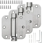 Sophia Self-closing Door Hinge 3.5 Inch Rounded 5/8 Pack, Satin Nickel. Fixed Price $37.04.