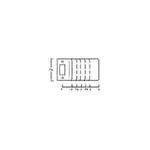 Don-jo EL10215A 18 Gauge Extended Lip Strike, Blackened Satin Nickel Plat. Fixed Price $28.83.