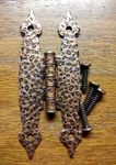 1 Amerock Usa BP3404 Colonial Butterfly Hinge Hammered Copper Flush Face Mount. Fixed Price $11.90.