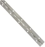 Satin Nickel Surface Mount Hinge 16 X 12 Friction Type Steel Hardware. Fixed Price $11.49.