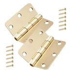 National Hardware Bright Brass Finish Steel 3.5" Hinge Removable Pin 2PCS. Fixed Price $17.09.